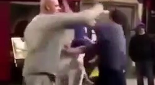Russians Duking It Out, Kinda