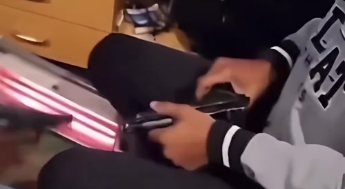 Thug With a Gun Shoots his Homeboy