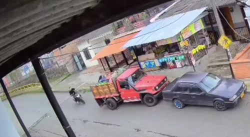 Motorcyclist Seriously Injured After Crashing Into Parked truck