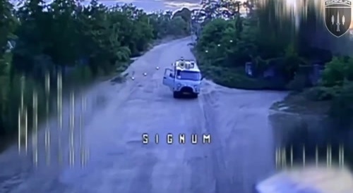 Ukrainian fiber-optic FPV drones