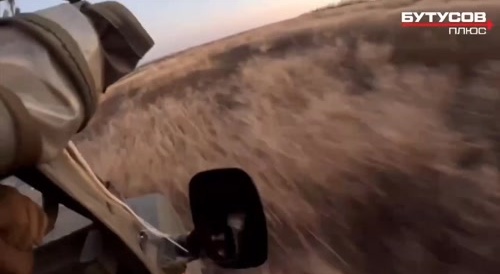 russian buggy hit with FPV