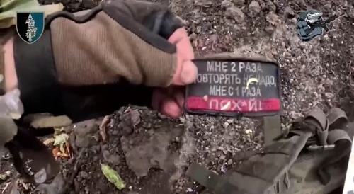 POV of a ukrainian assault