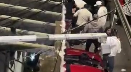 Halloween type third world in mexico city