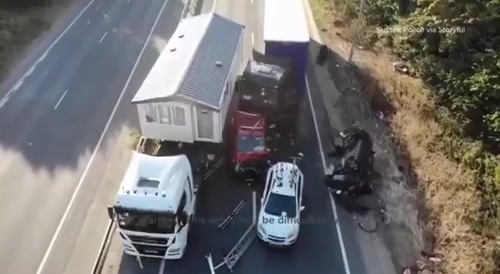 Truck crash