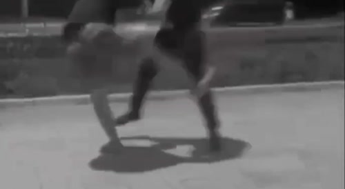 Nazi Skinhead vs Migrant Pedo