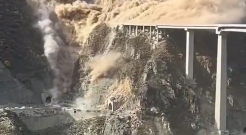 China made Bridge Collapsed