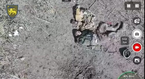 a russian driven into the ground