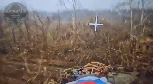 1 Russian drone just vaporized 8 ukro nazis and their tank. Checkmate.