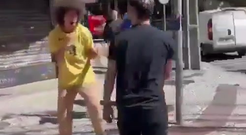 Fight between two congressmen.