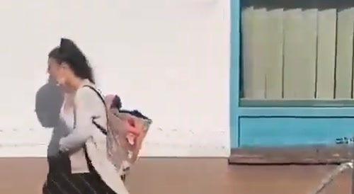 Nasty Woman Plays with Her Coochie in Public