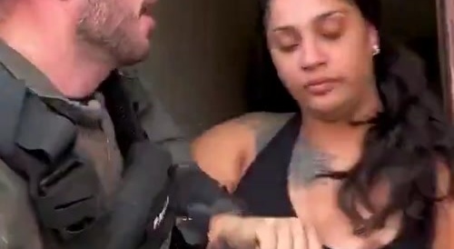 Big Bootie Latina Gets Arrested