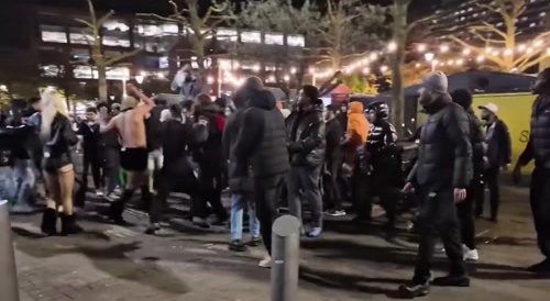 Crazy Halloween fight