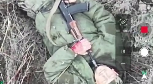 Right through the eye!