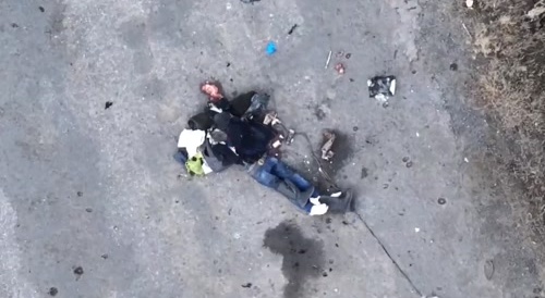 Ukrainians are killing civilians seeking safety on the Russian side.