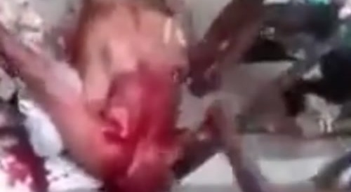 Man Who Raped A Baby Beaten, Decapitated, And Stabbed Relentlessly