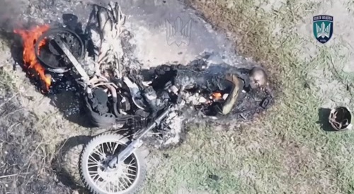 Magyars Birds destroy a motorcycle assault