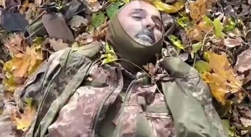 Autumn has come, dead Ukrainians lie in the forest...