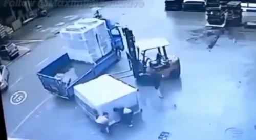 Man tries to stop it