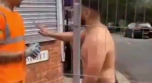 Pakistani man is racist to a black guy...