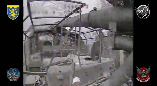 Russian owned north korean artillery destroyed