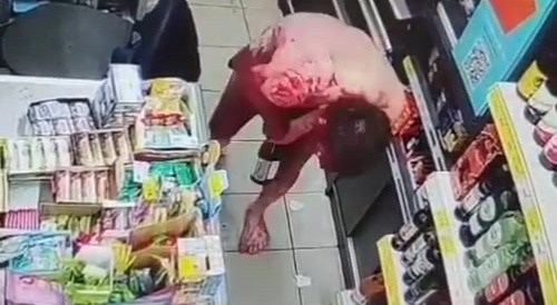 Rivers of drunken blood.