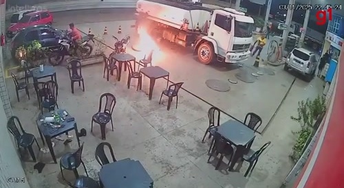 Dropped Match Starts Fire