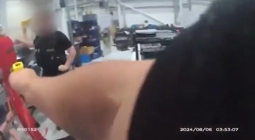 Cop Gets Sledgehammered