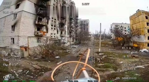 Strike! Minus five Ukrainian Nazis!