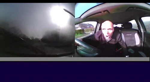 Man goes on a car rampage