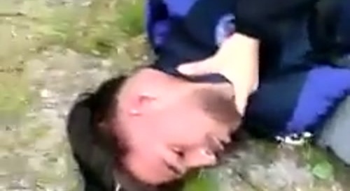 Chechens beat up Arab