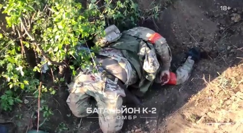 Ukrainian drones drop VOGs on Russian attack aircraft