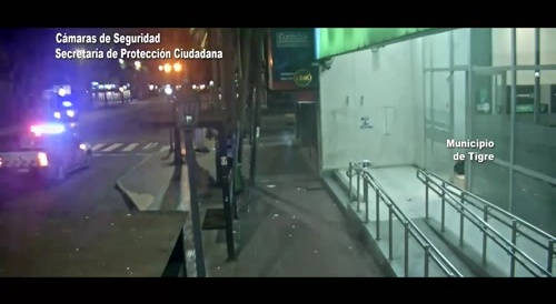 Girl is saved by live police camera.