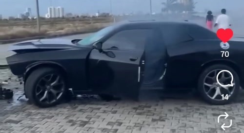 Camaro Nigga Crashed