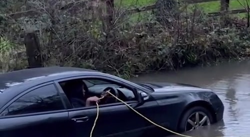 Scary Ratchet is Scared of Water Puddle