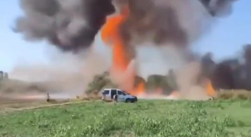 Plane crashes somewhere