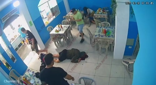 Hitman execute target, Innocent man caught and finished