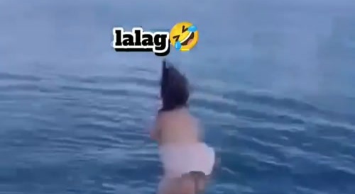 Chubby Woman has a Double Fish Taco