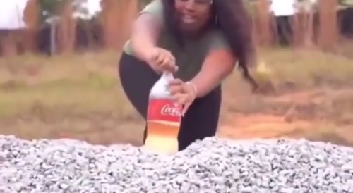 Ratchet Scientist Demonstrates Chemical Reaction