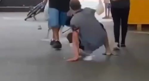 Fight In Supermarket Parking Lot Ends With Man Bleeding