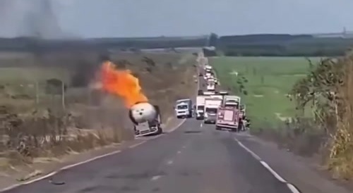 Some tanker blows up