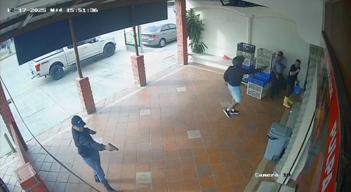 Barcelona SC soccer player Mario Pineida gunned down