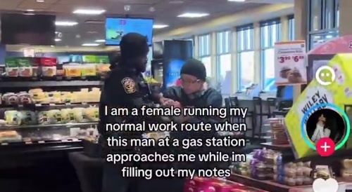 Asian creep tries approaching women