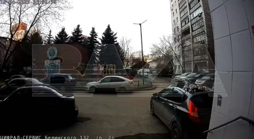 babushka Survives 6 Story Fall