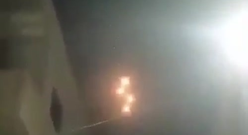 Warthog is flying low over Syria,