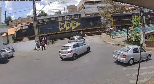 accident at the railroad crossing