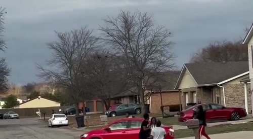 Driver runs over girls throwing rock at car