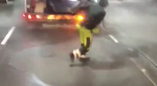 losing control of pressure washer