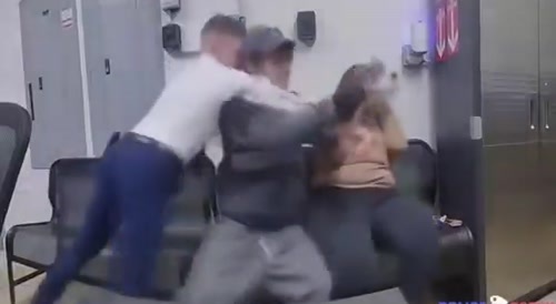 Desperate Shoplifter Tries to Shoot Cop - Gun Jams