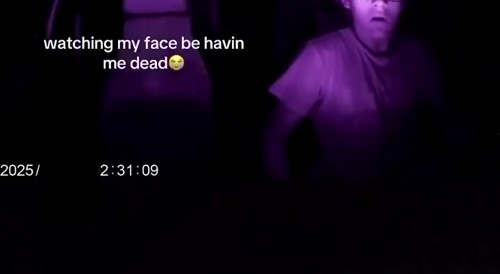 Dude loses Police while recording himself