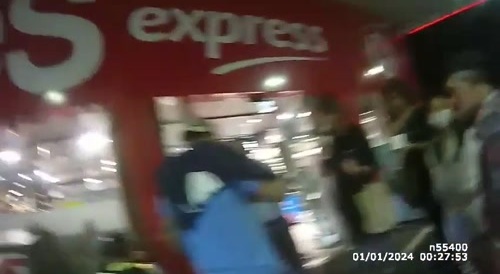 Crackhead stabbed in the throat at gas station